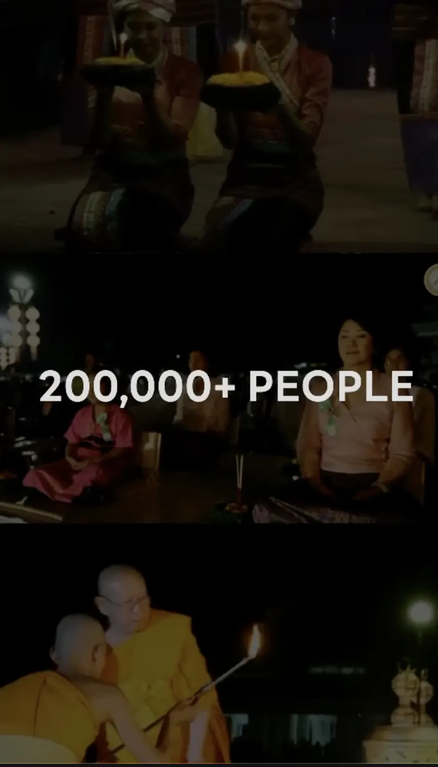 Yi Peng 200,000+ people
