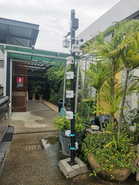 Sensor pole